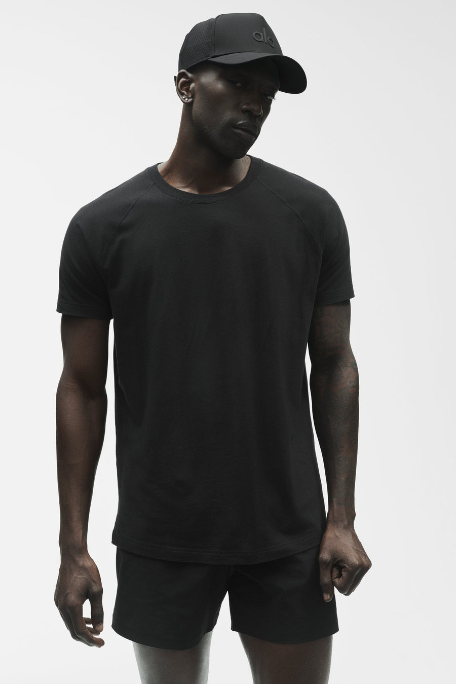 T-shirt col rond ALO Vapor