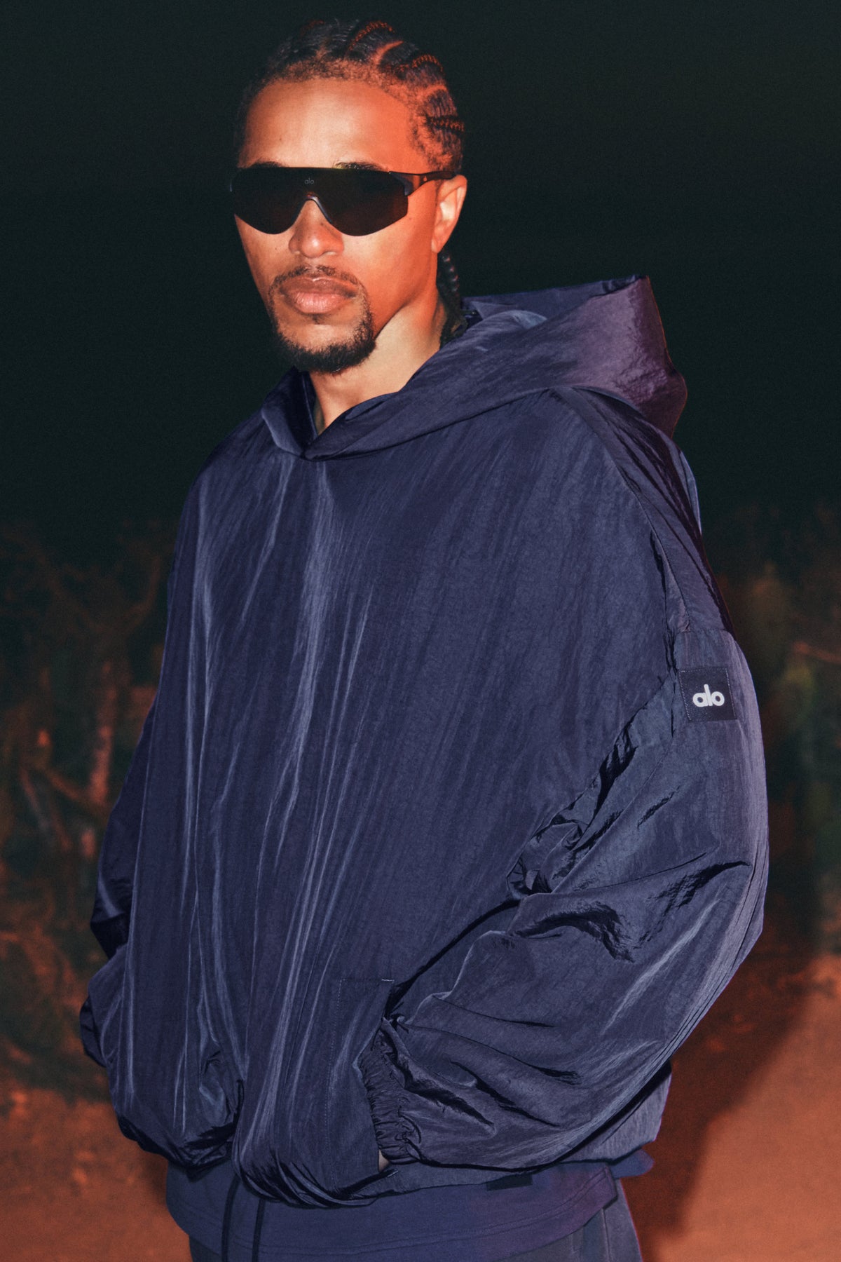 Sweat à capuche Axis – Bleu marine