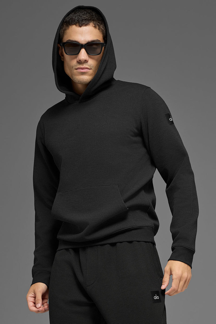Hoodie gaufré Lounge
