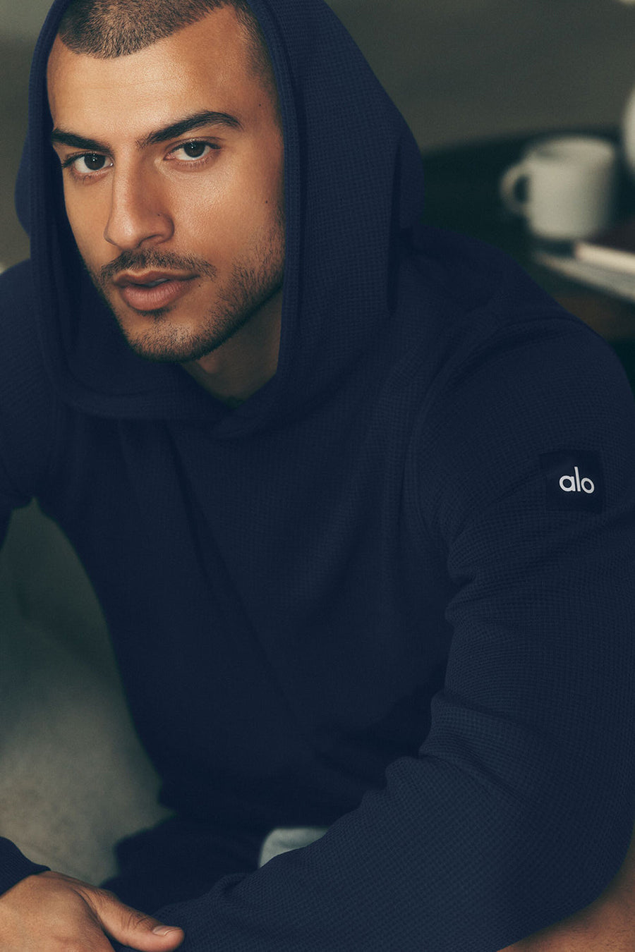 Hoodie gaufré Lounge