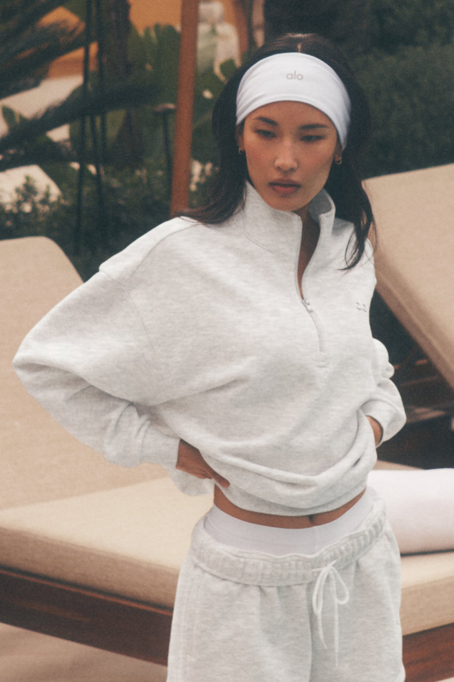 Sweat demi-zip Accolade